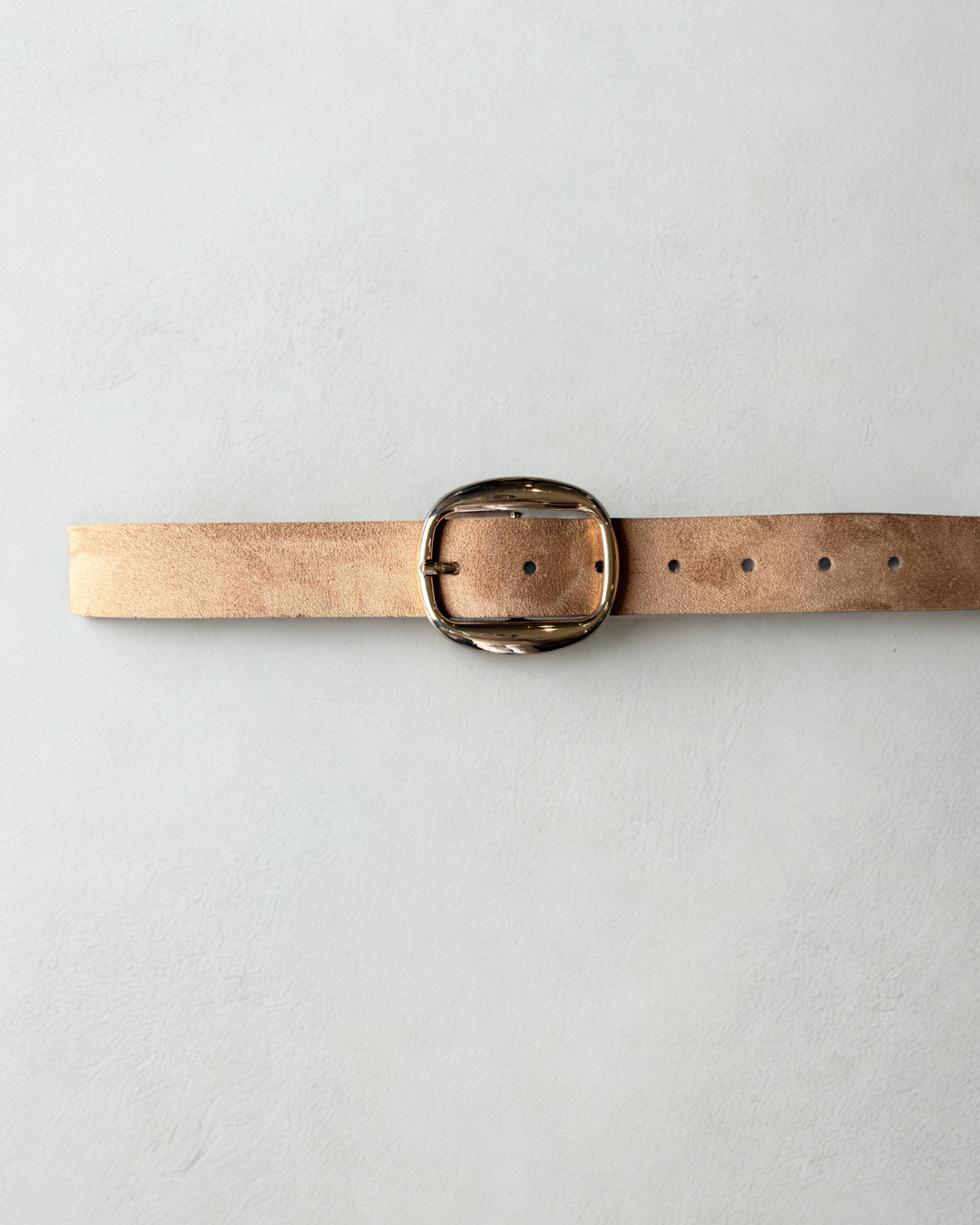 BIL GEORGINA SANDSTONE SUEDE BELT