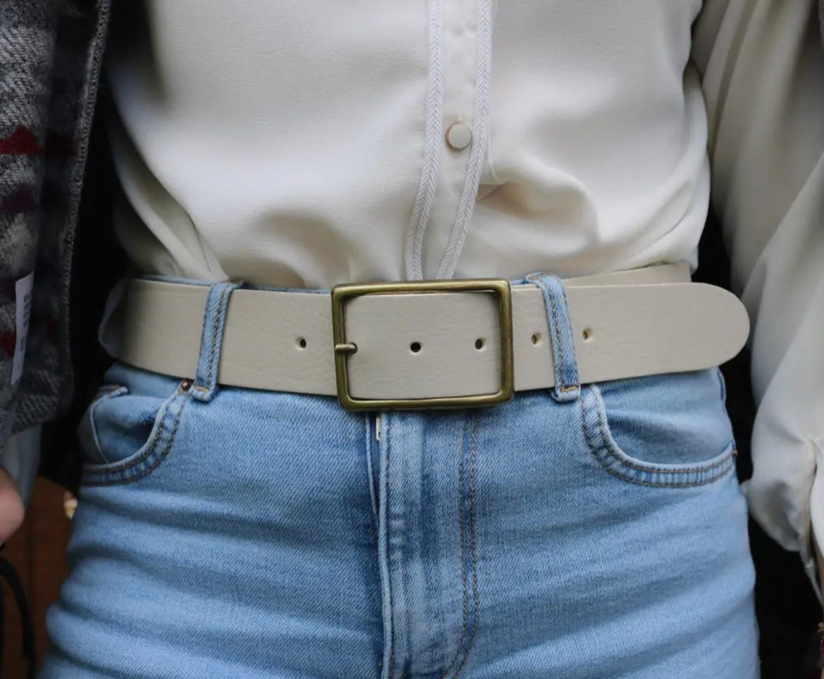 AH MAY OFF WHITE BELT
