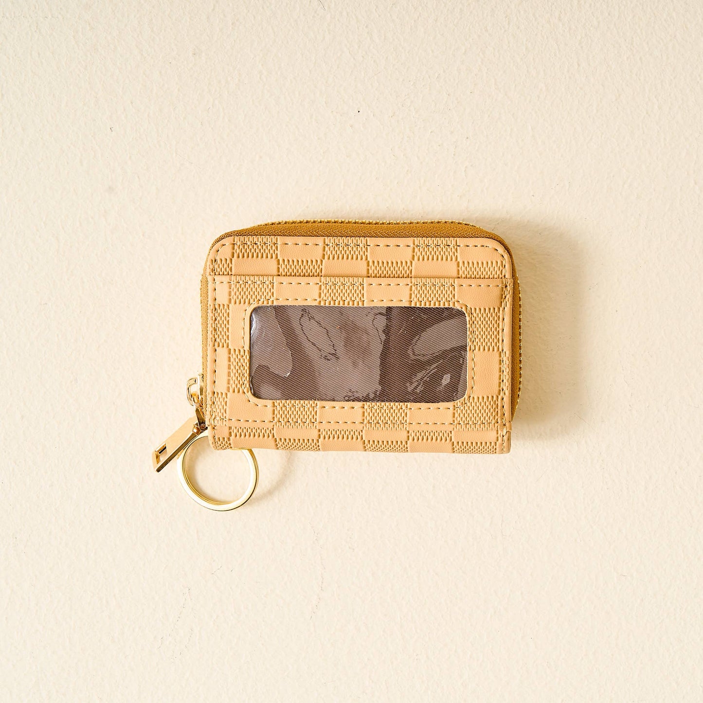 DE Zip Wallet-Tan