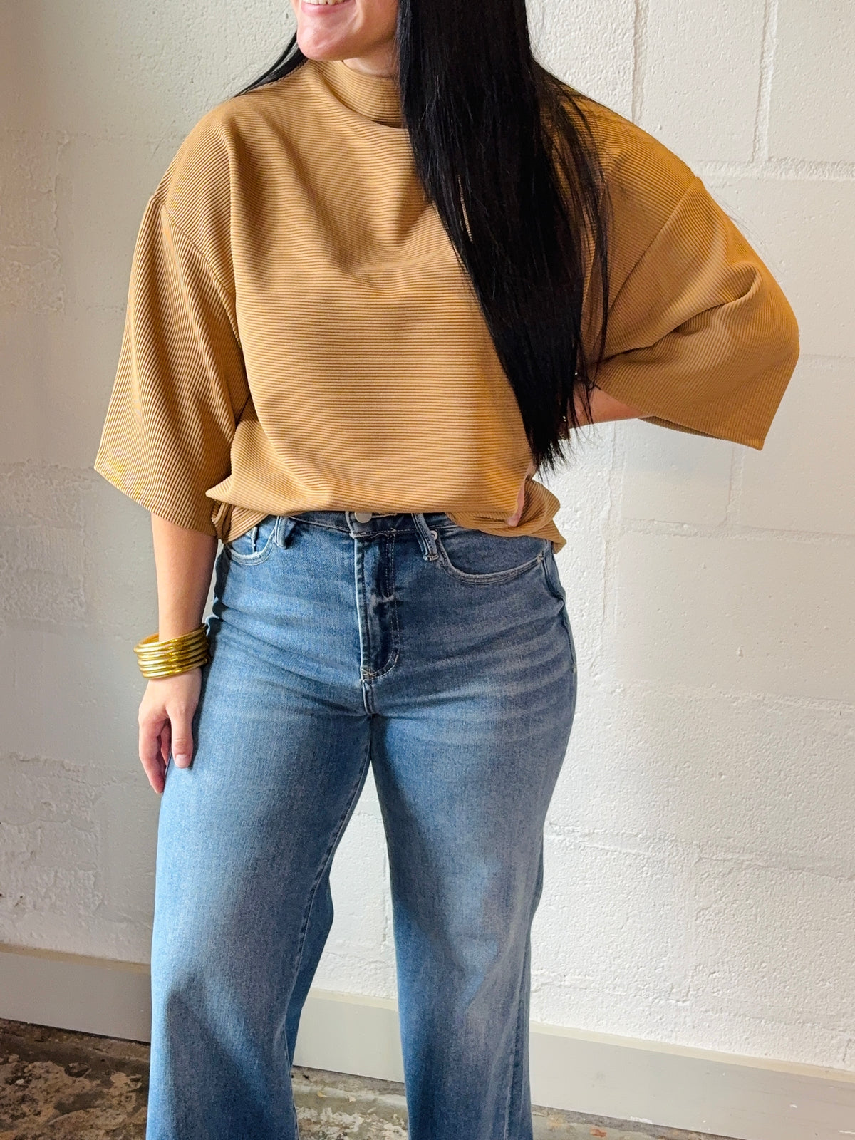 LG RHEA RIB TOP CAMEL