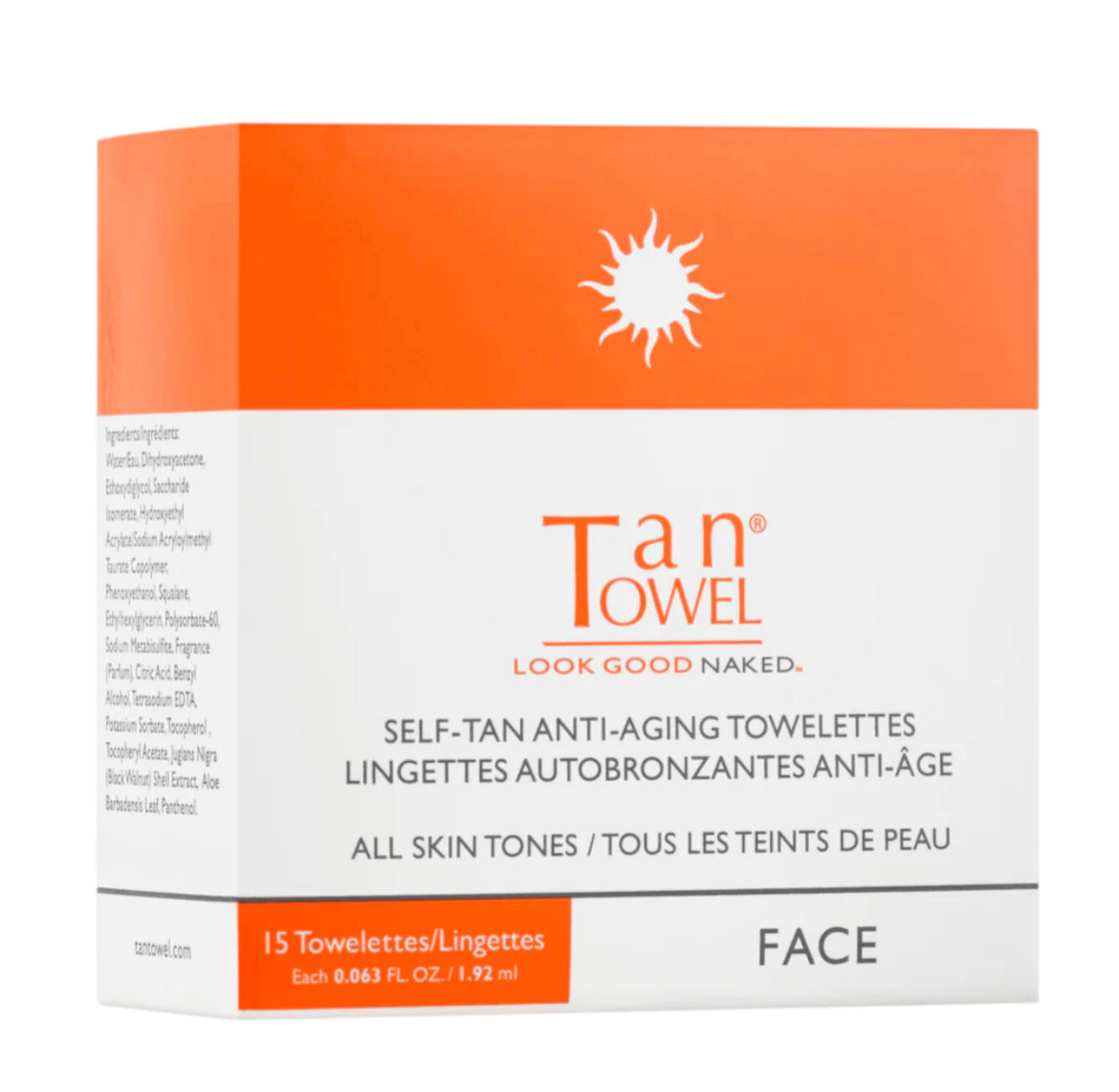 TAN TOWEL FACE TAN