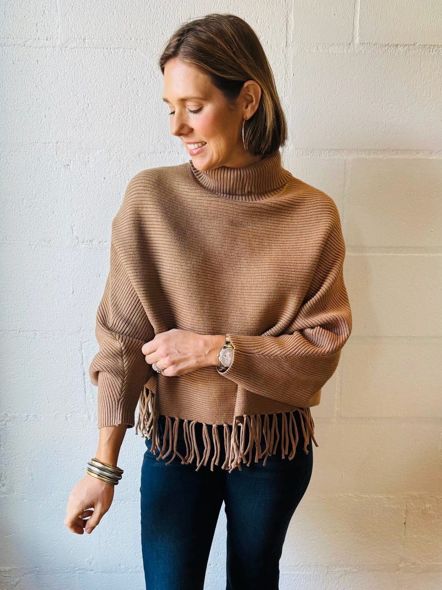 MB KELLER CML PONCHO SWTR