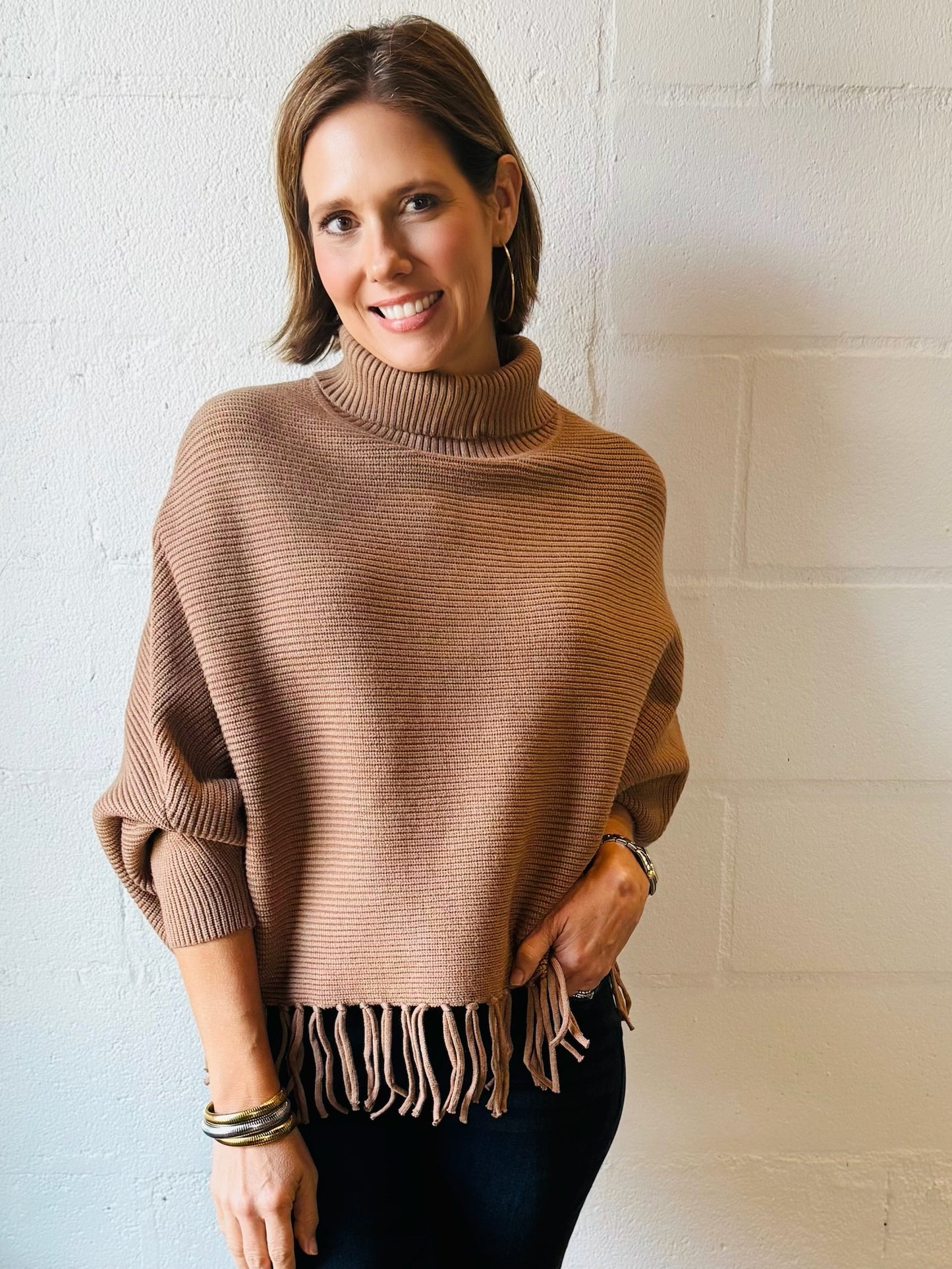 MB KELLER CML PONCHO SWTR
