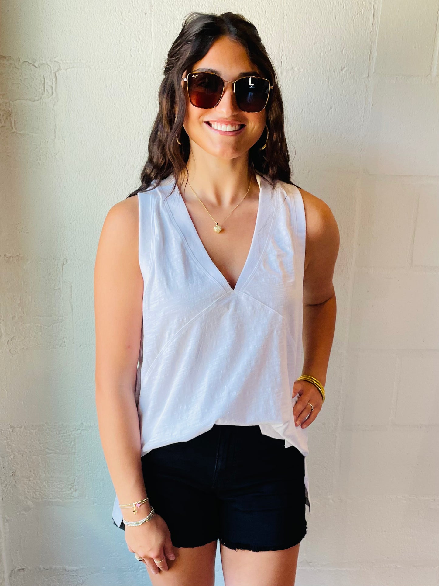LB MOVEMENT TANK WHITE