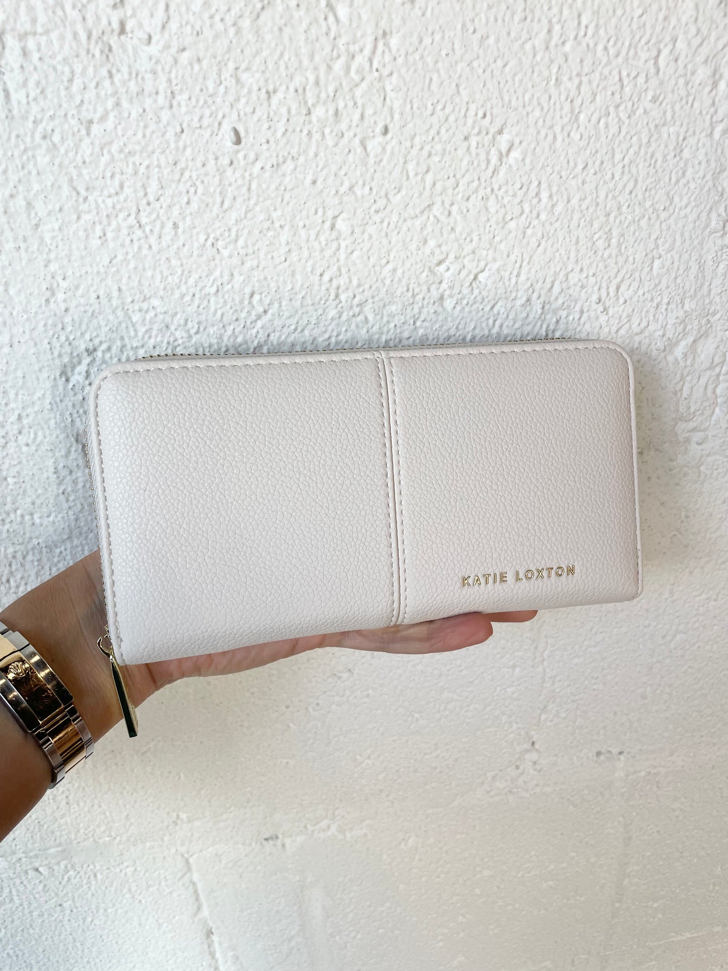 KL LAILA WALLET- OFF WHITE