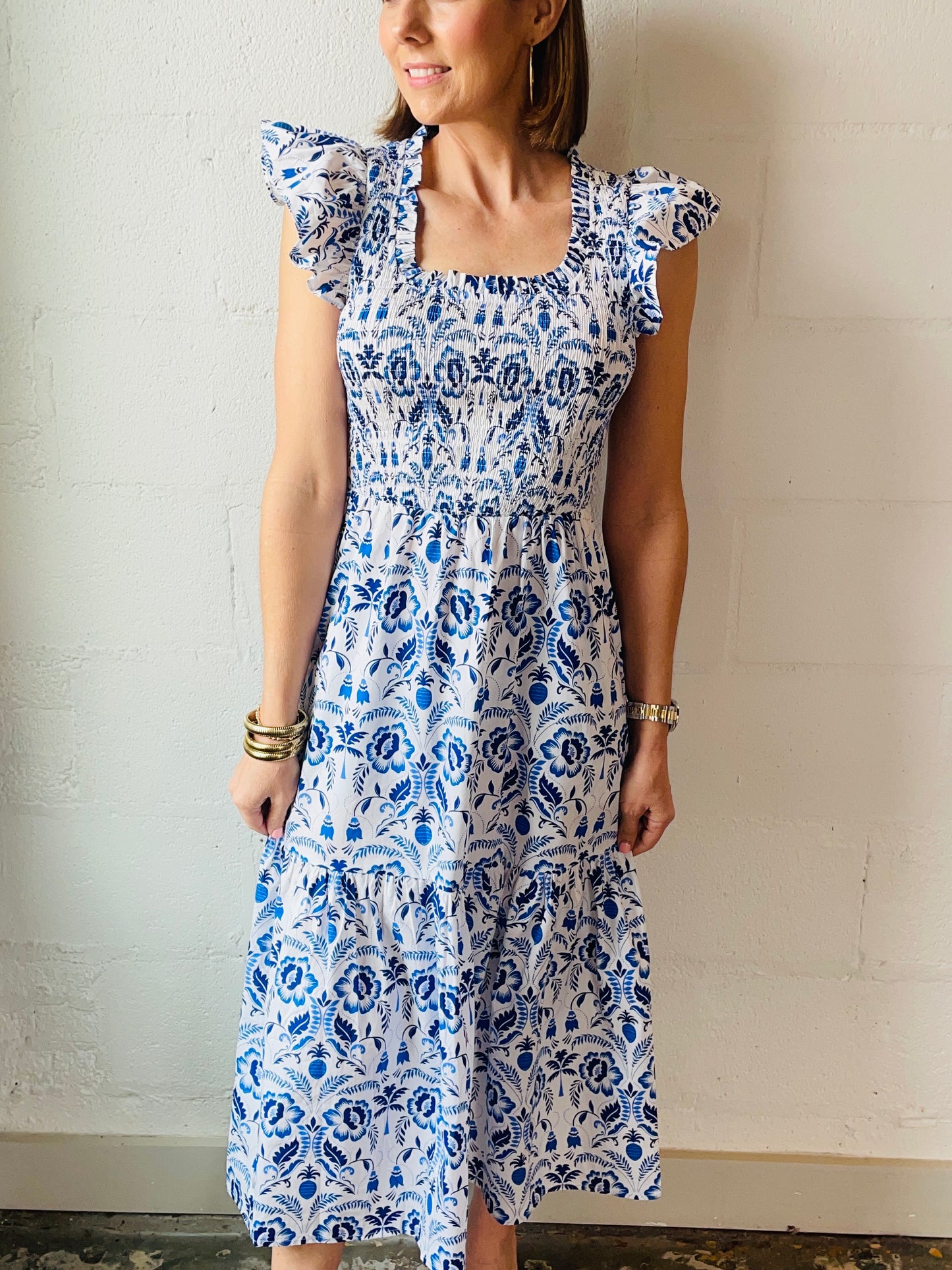 LS GALE SMOCK MIDI