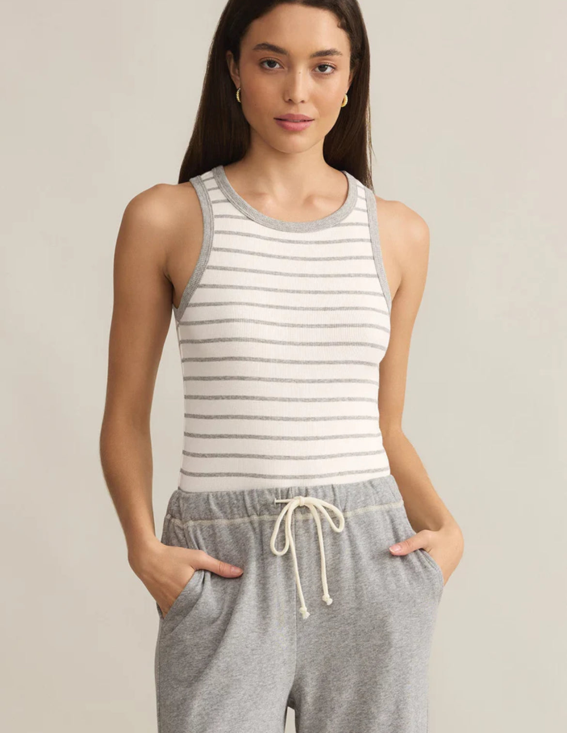 SZ HADLEY STRIPE GRY