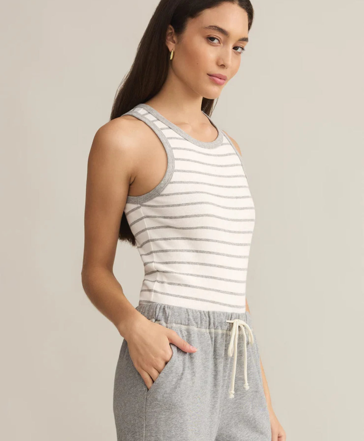 SZ HADLEY STRIPE GRY