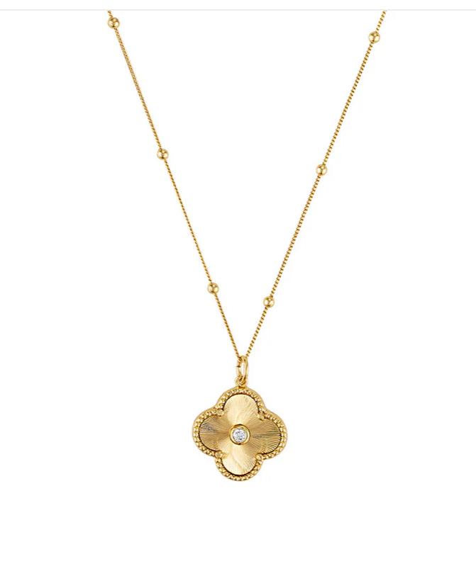 KD VIVENNE QURTERFOIL NCKLCE