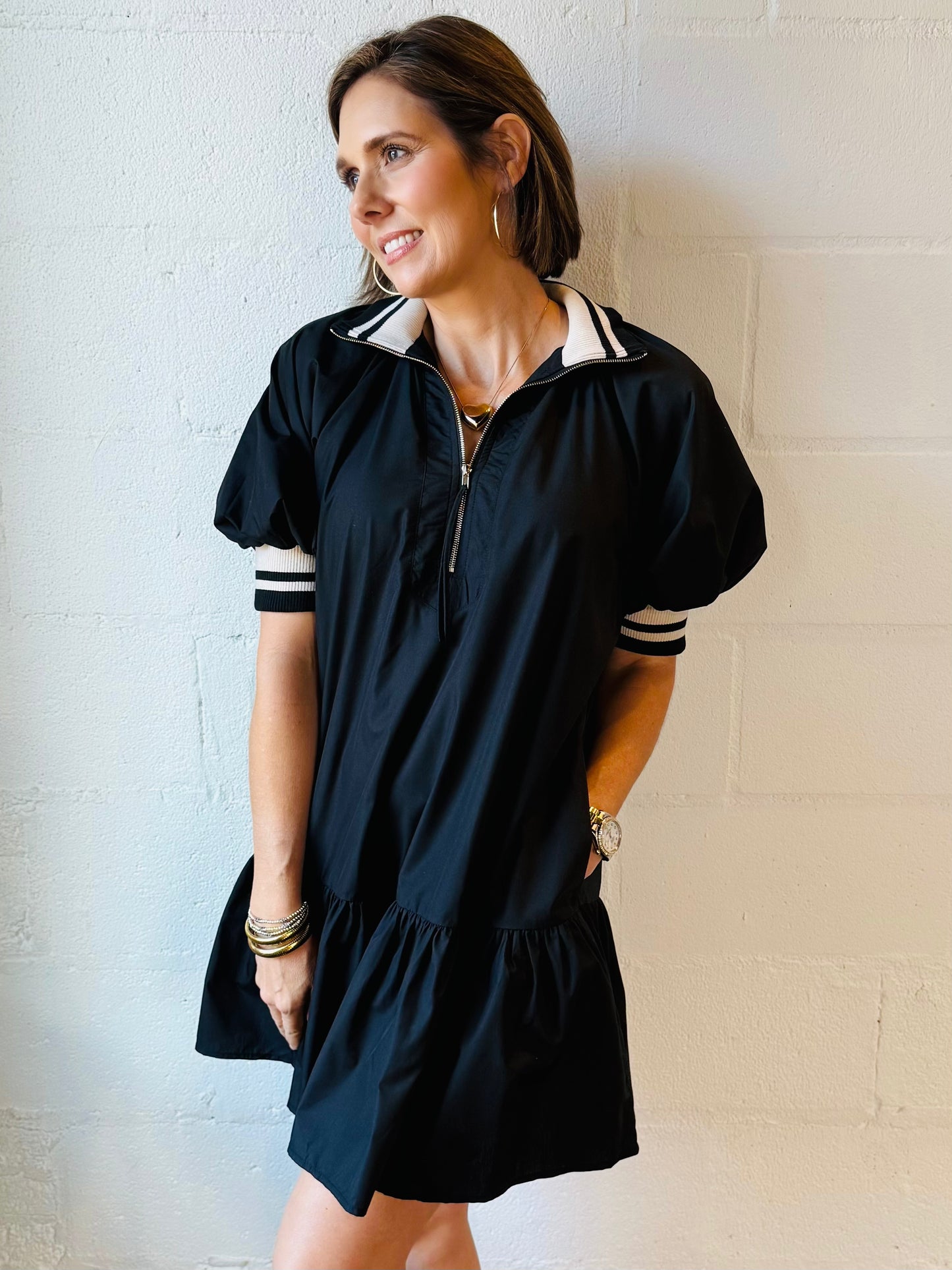 EN WOORAY BLACK DRESS