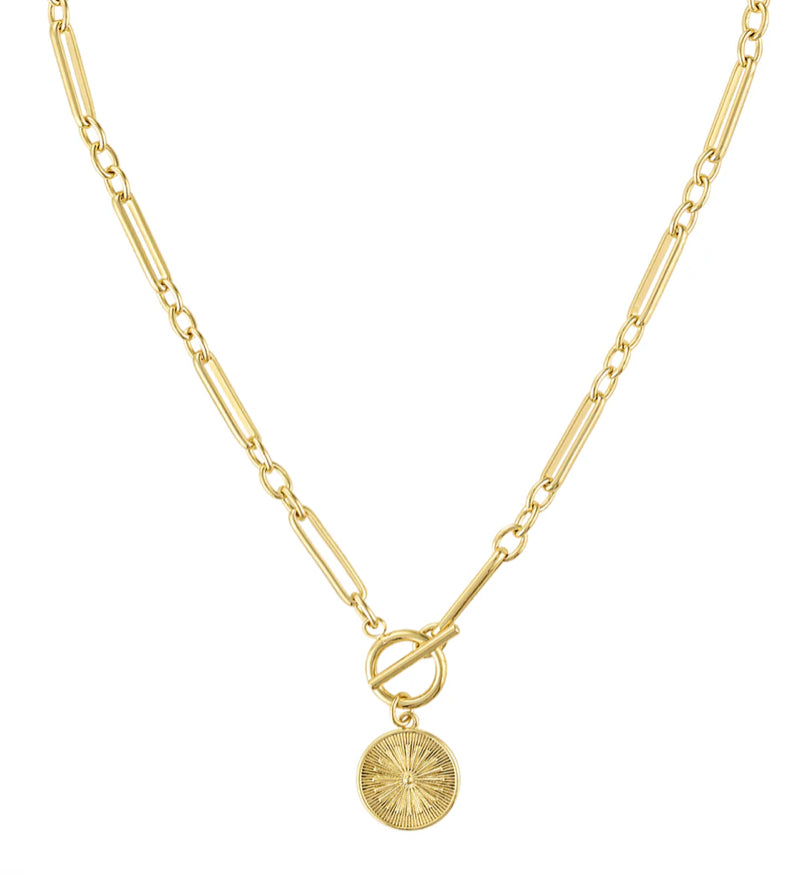 KD SOLAR COIN NCKLCE