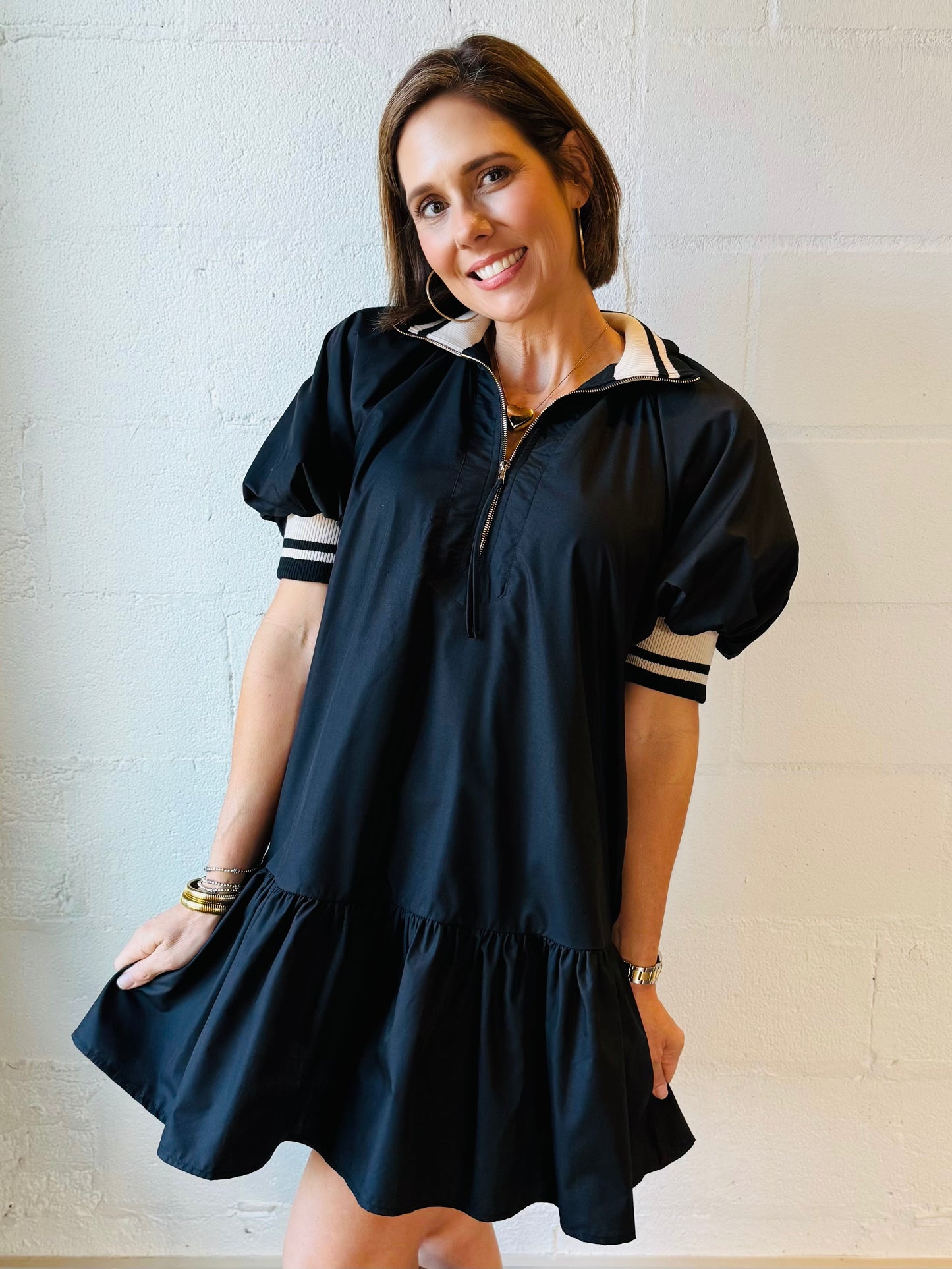 EN WOORAY BLACK DRESS