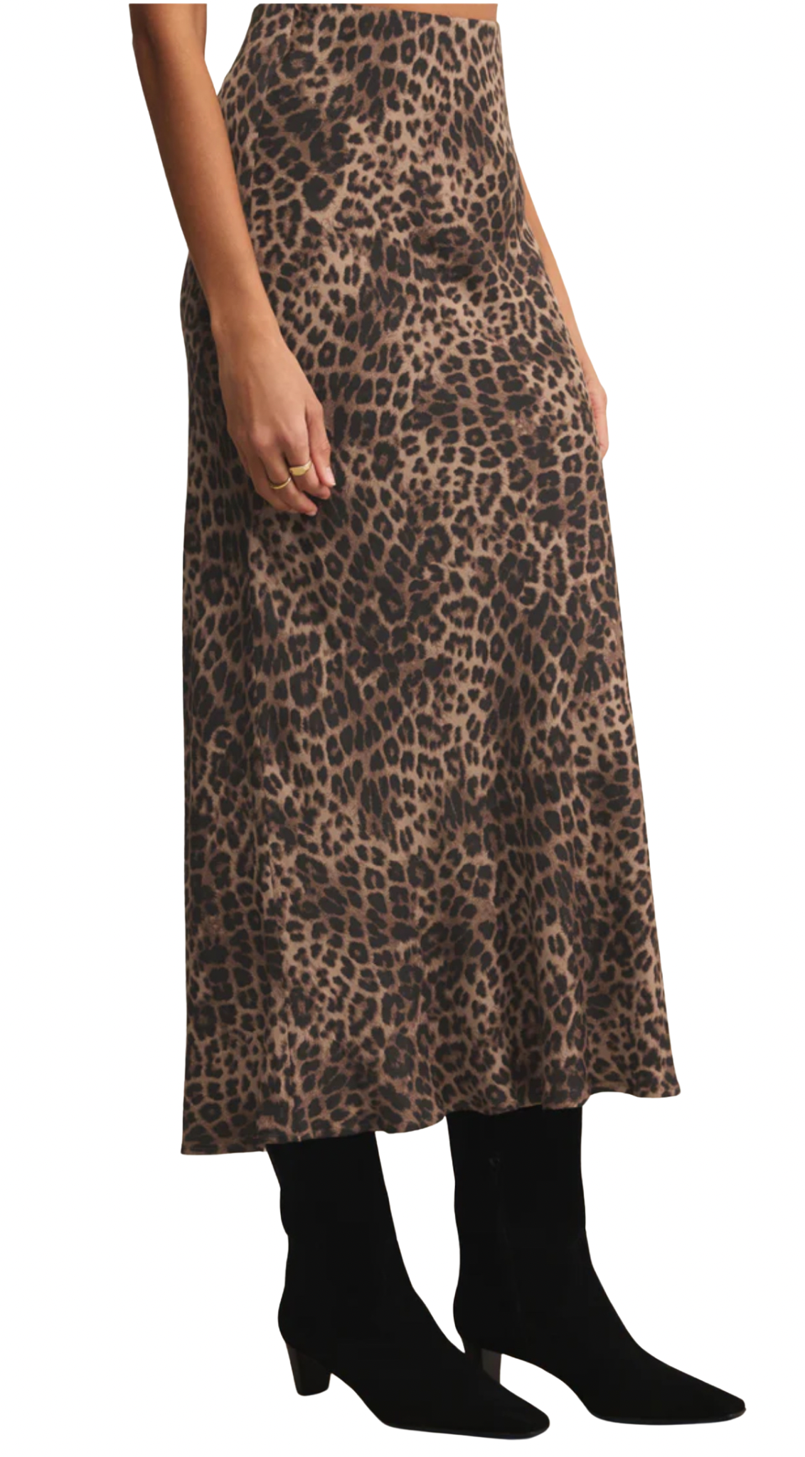 SZ IZABEL LEOPARD SKIRT