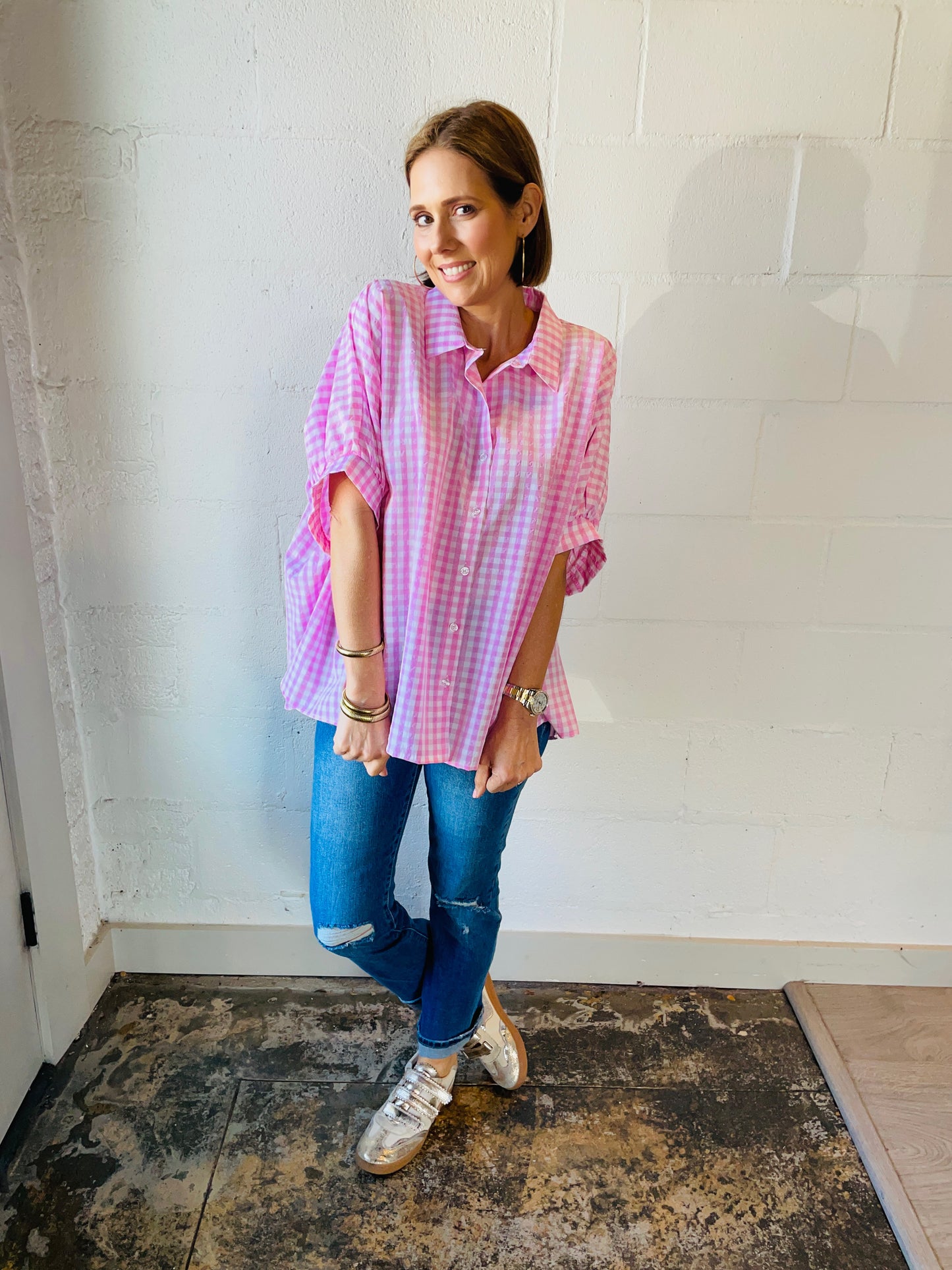 MD MILLIE PINK/WHT