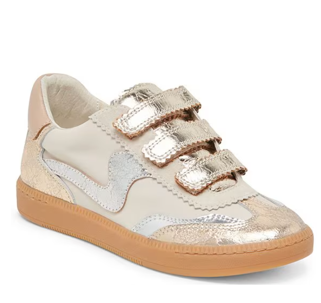 DV NOTICE VELCRO SLVR/GLD