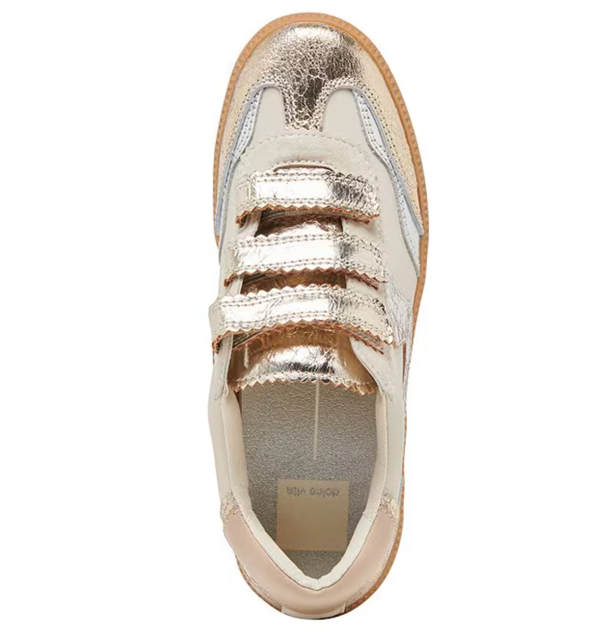 DV NOTICE VELCRO SLVR/GLD