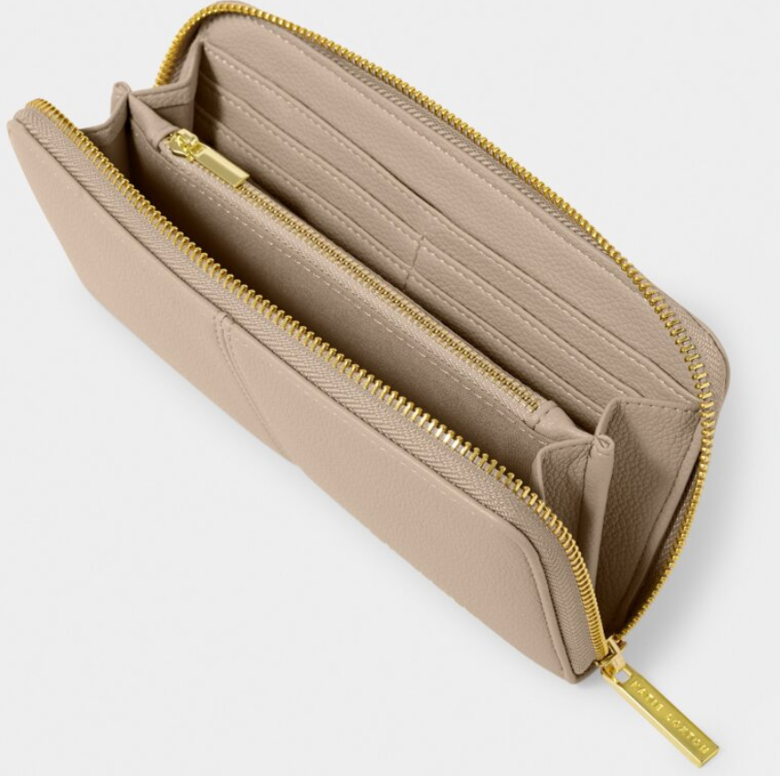 KL LAILA WALLET- TAUPE
