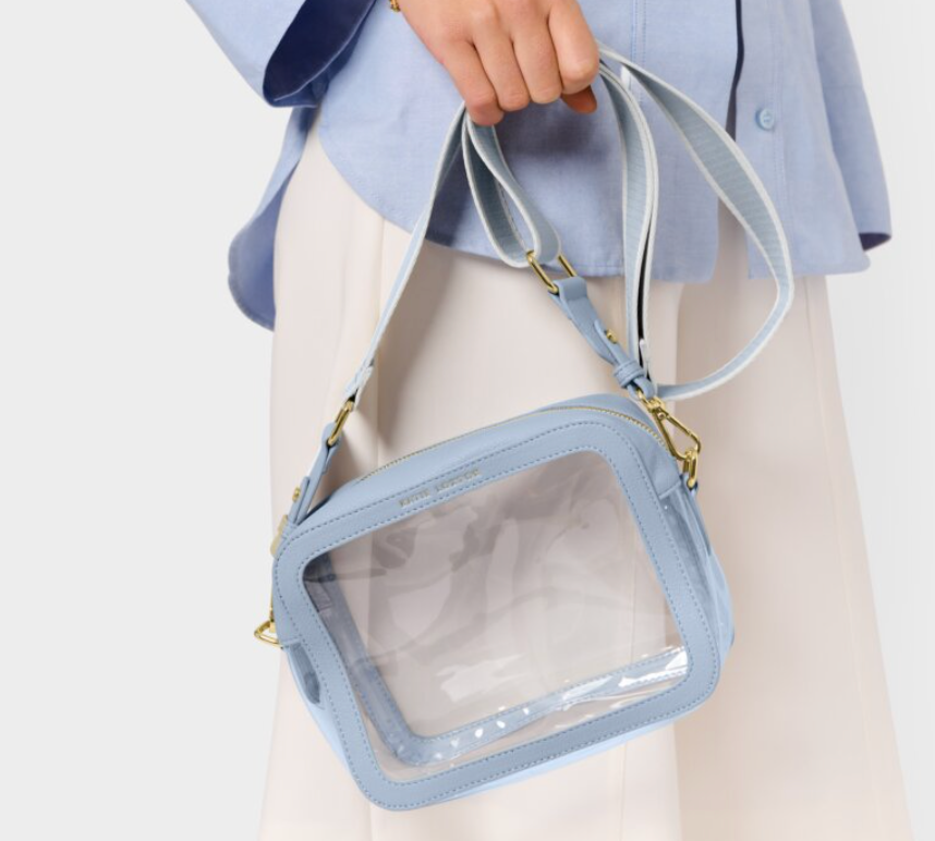 KL CLEAR CAMERA BAG BLUE