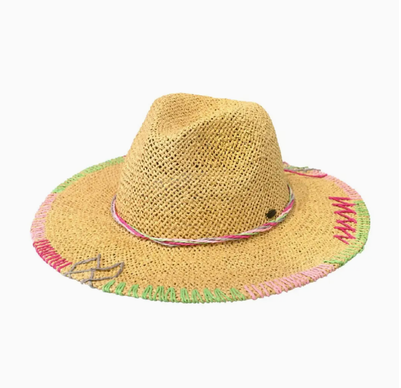 CF Stitched Brim Panama Light