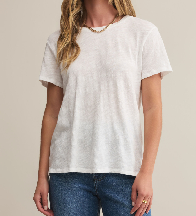 SZ FOUNDATION TEE WHT