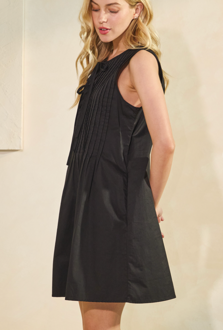 LL JADE BLK DRS
