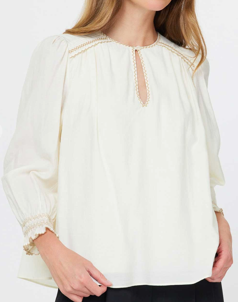 AC DANIELLE NAT BLOUSE
