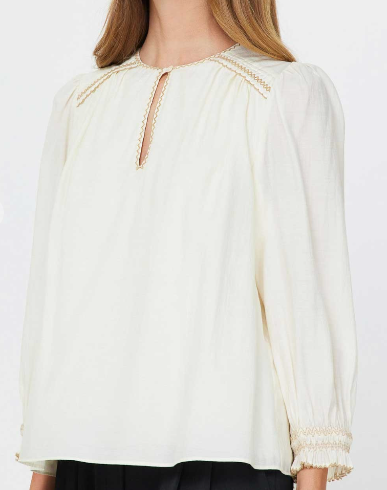 AC DANIELLE NAT BLOUSE