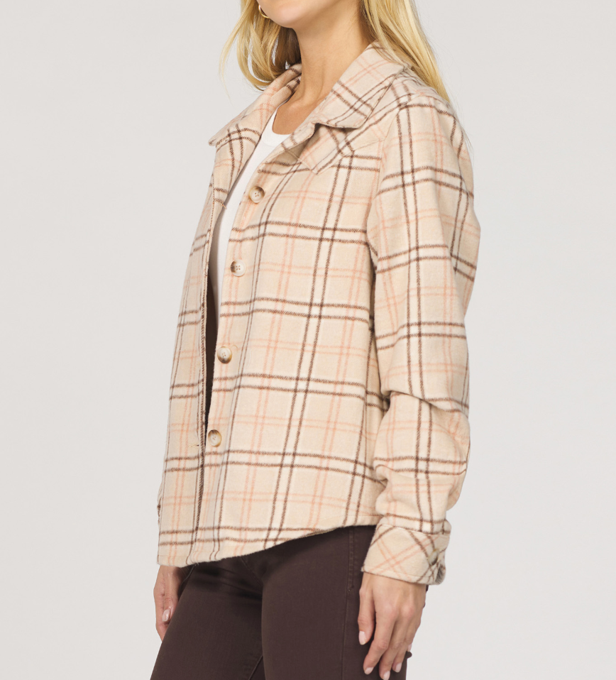 JD WEST MOCHA PLAID