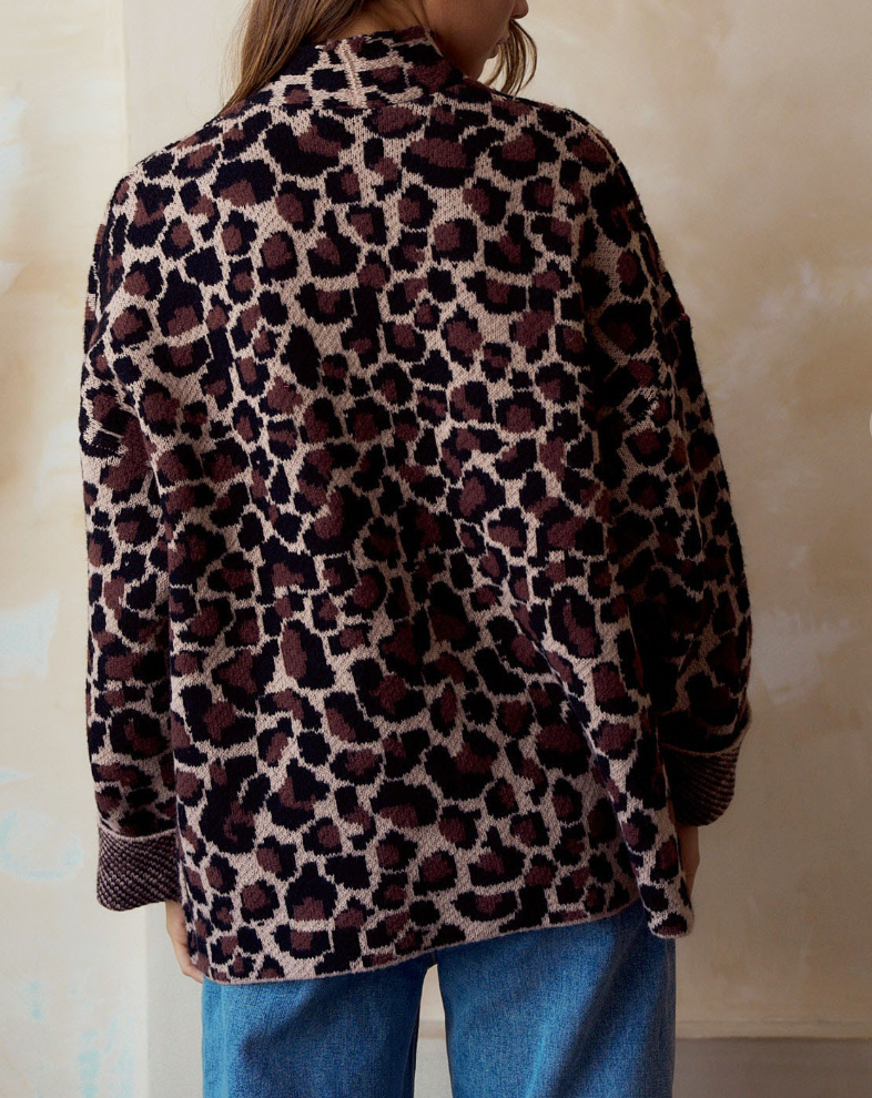 LL LEOP CARDI