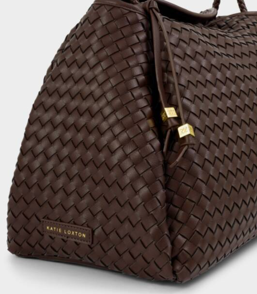 KL NOVA LRG SHLDR BAG CHOC