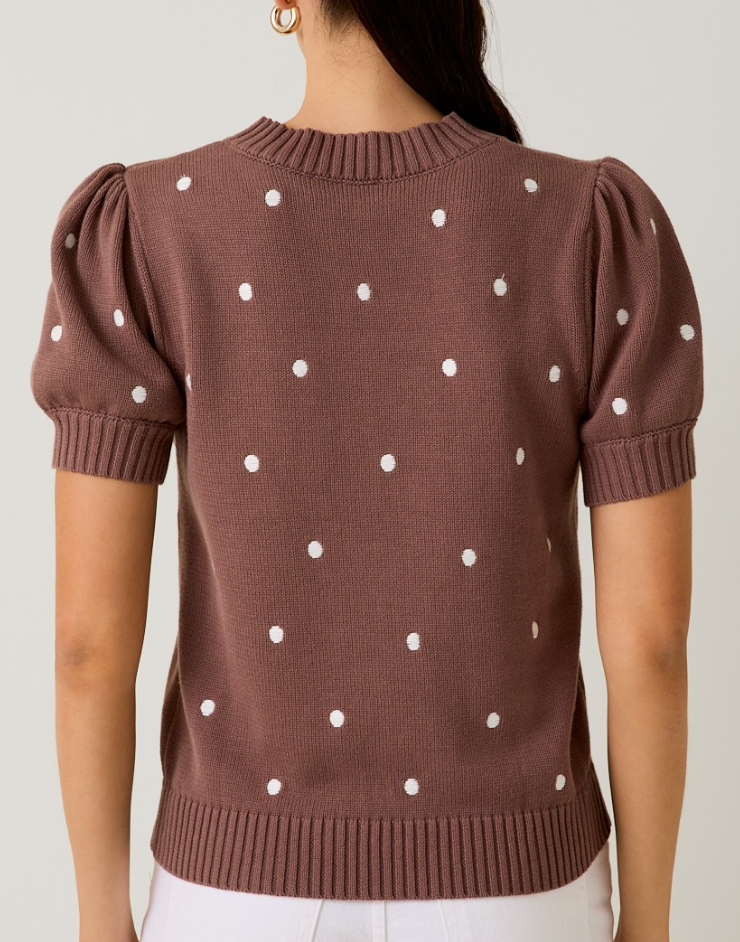 SE MOCHA POLKA DOT