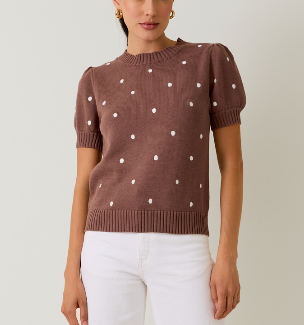 SE MOCHA POLKA DOT