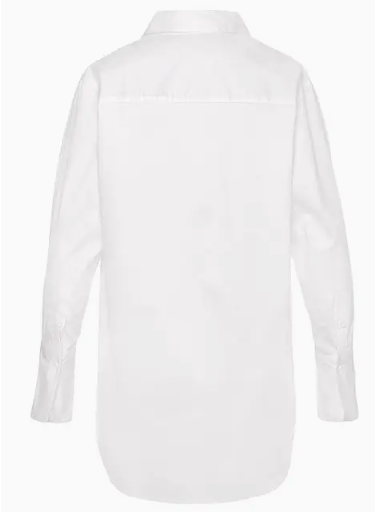LS WHITE BLOUSE