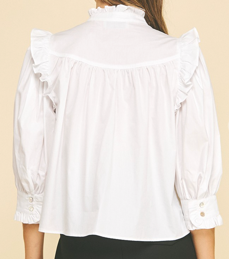 IP KAT WHT BLOUSE