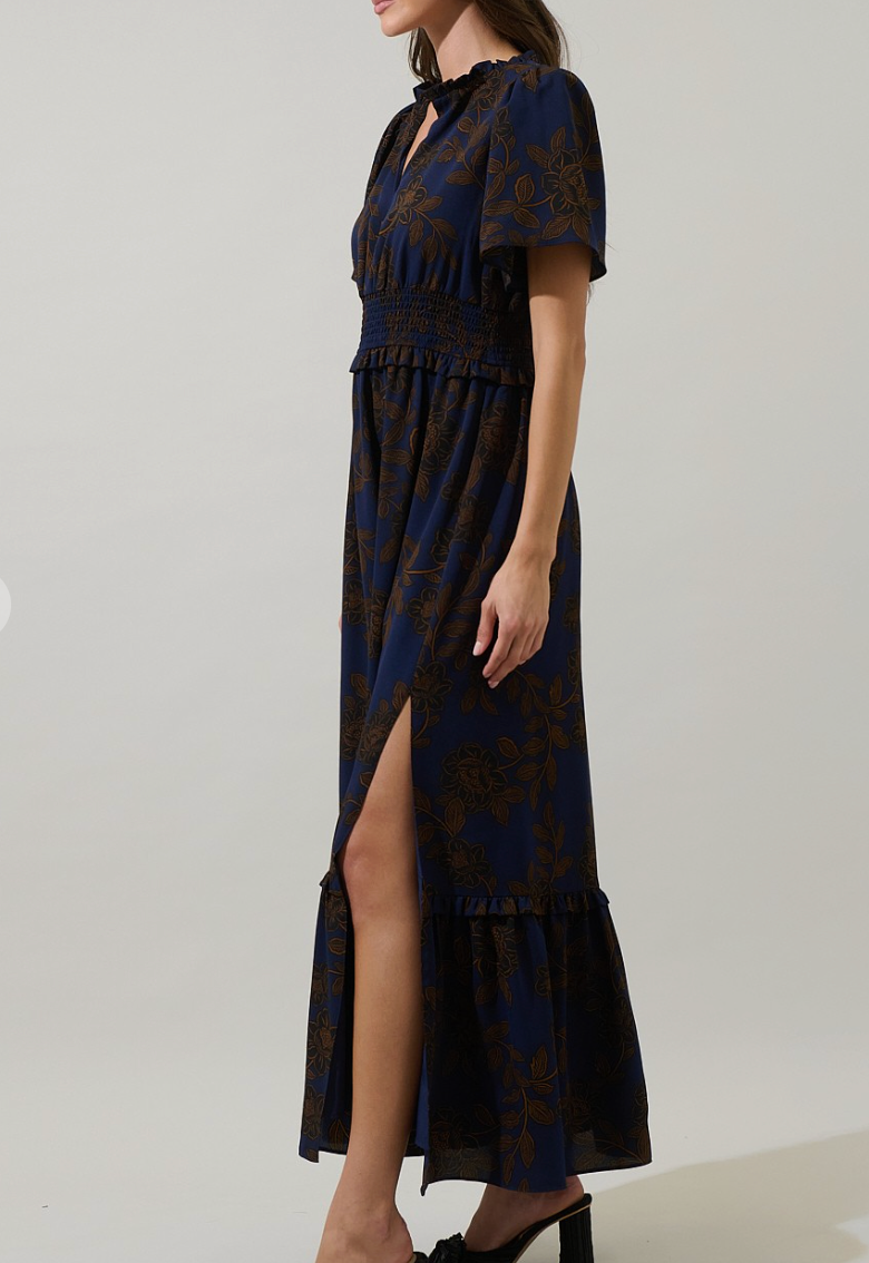 SL TOLLESON FLRL MAXI