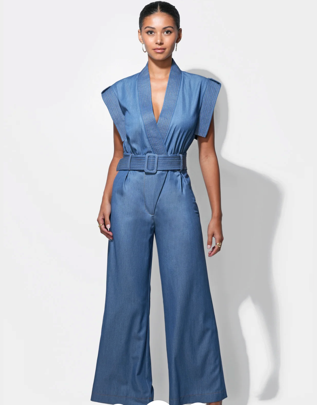 RA TALIA DENIM JMPSUIT