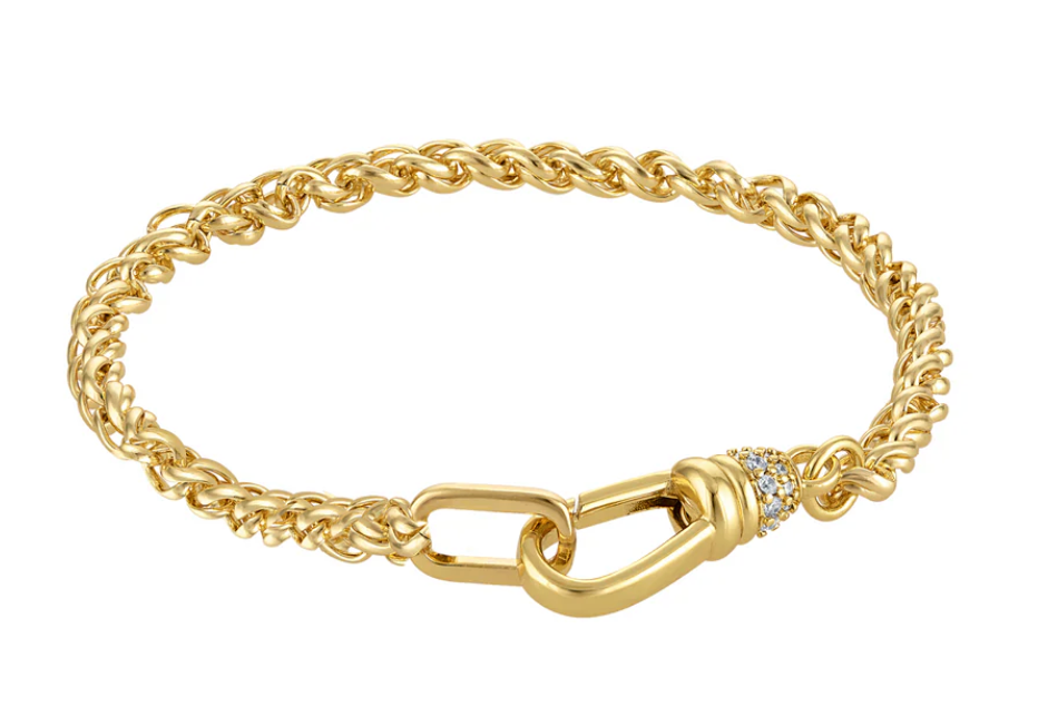 KD GINGER WHEAT CHAIN BRCLT