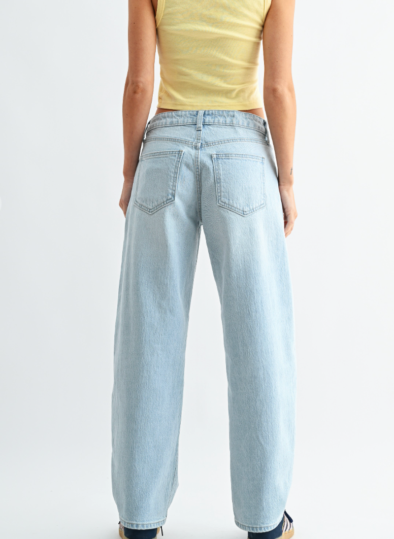 JB BABY BARREL LT DENIM