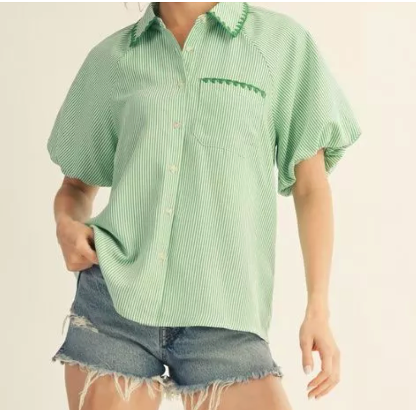 JD GRN ASHLYN TOP