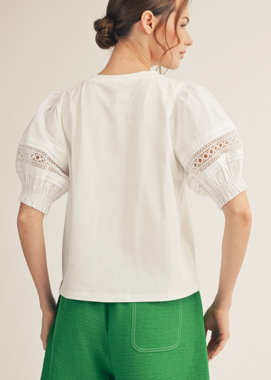 JD WHITE MILLIE TOP