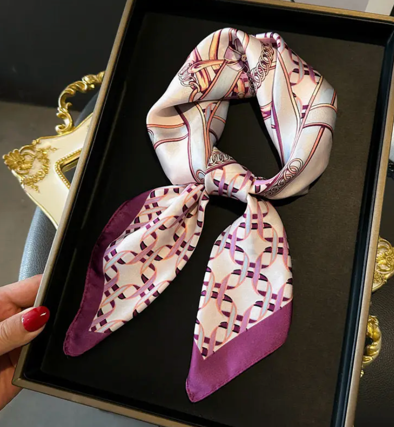 UZ PURPLE VERSATILE SCARF