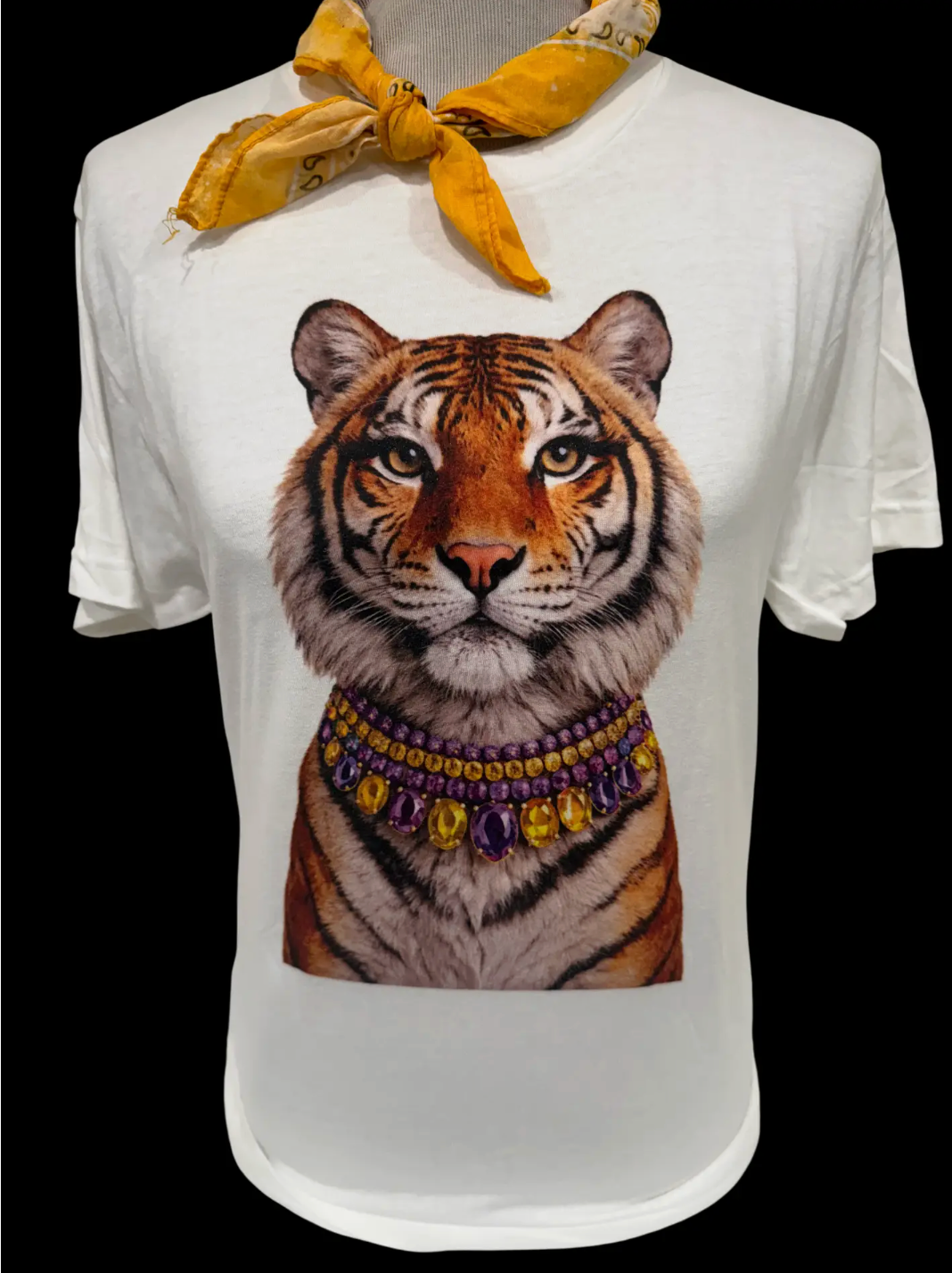 BG PURPLE BLING TIGER TEE