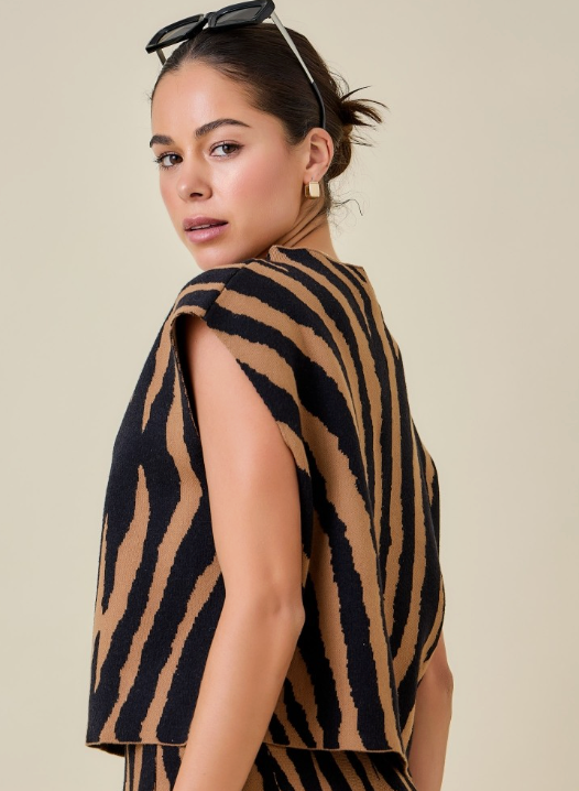 DM LANDRY TIGER TOP