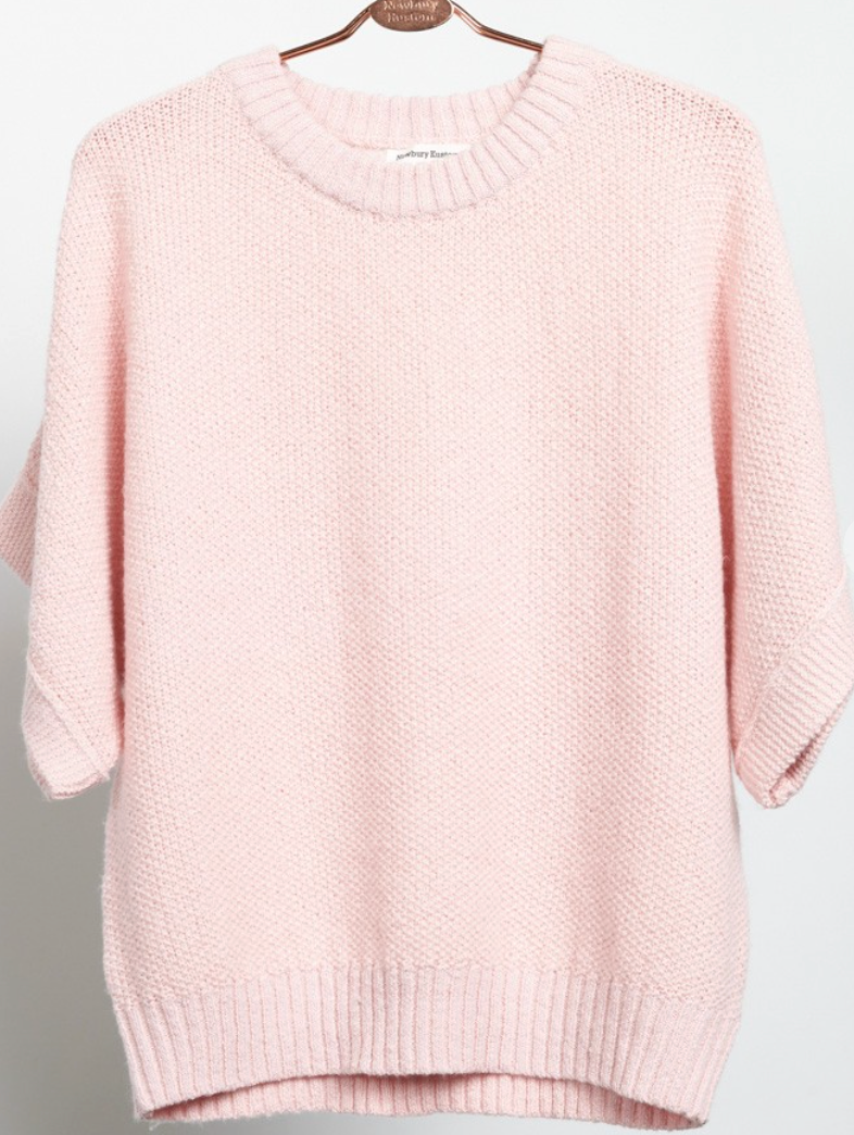NK AINSLEY PNK KNIT TOP