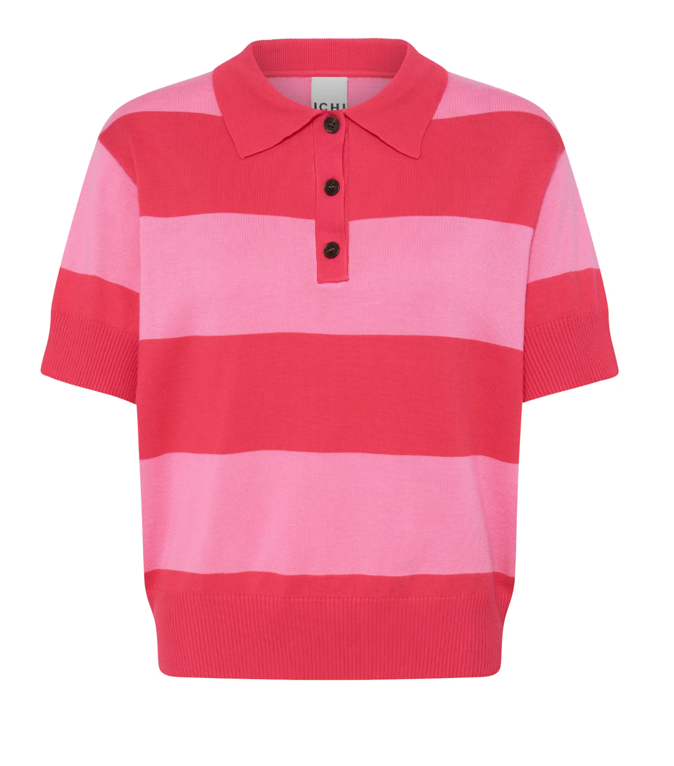 IC LULUS PNK STRIPE TOP