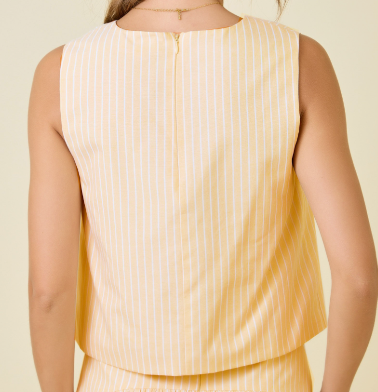 MD HADLEY YLW TOP