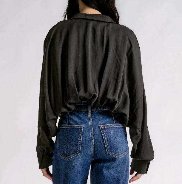 LE RENEE BLK BDYSUIT BLOUSE