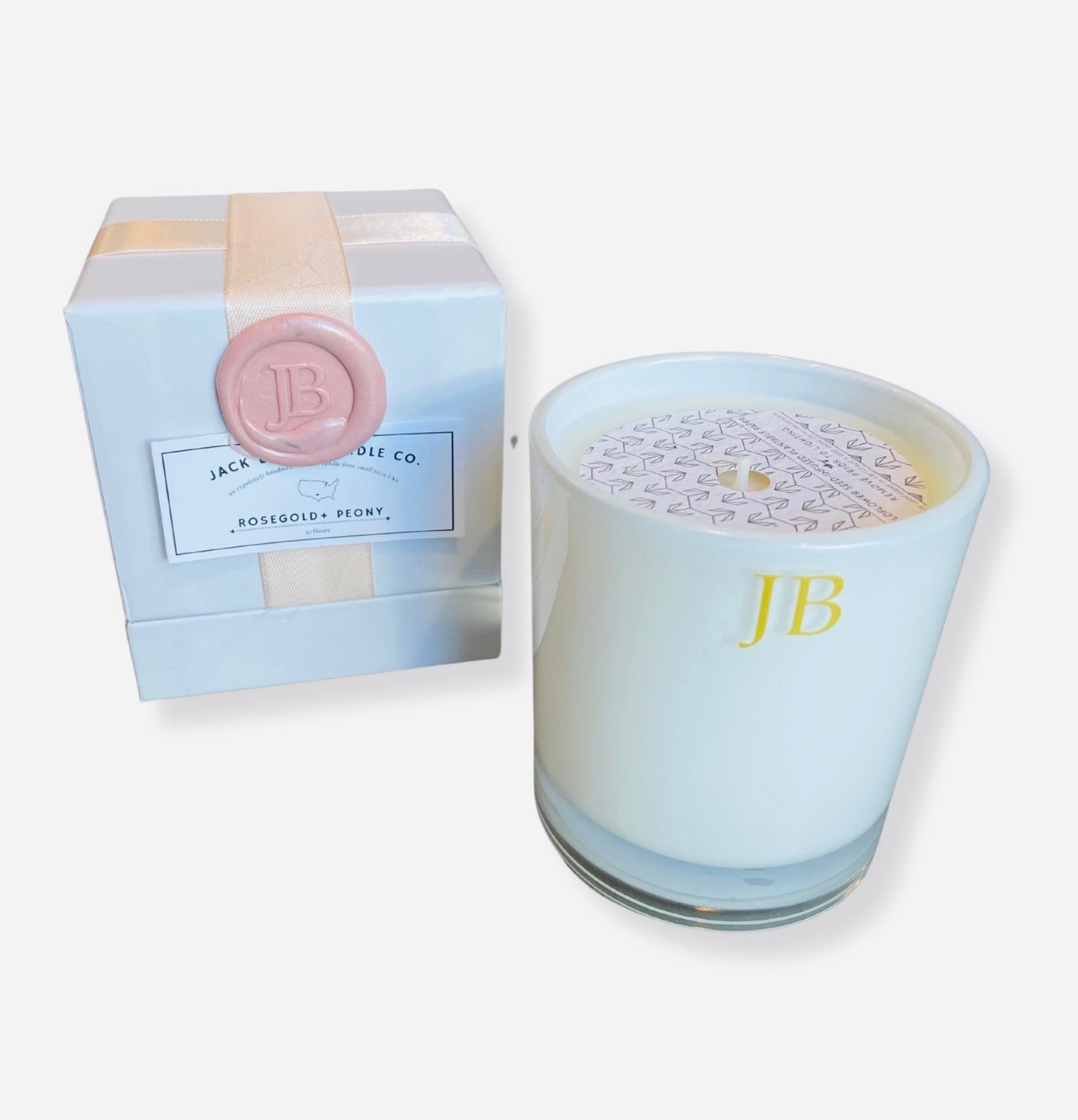 JB ROSEGOLD AND PEONY BOXED