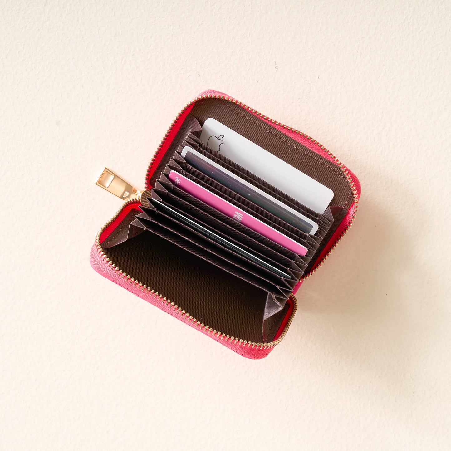 DE Zip Wallet-Hot Pink