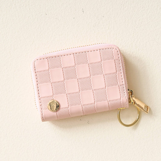 DE Zip Wallet-Blush